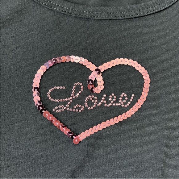 Vintage Sequins Love Tank - Picture 3 of 7